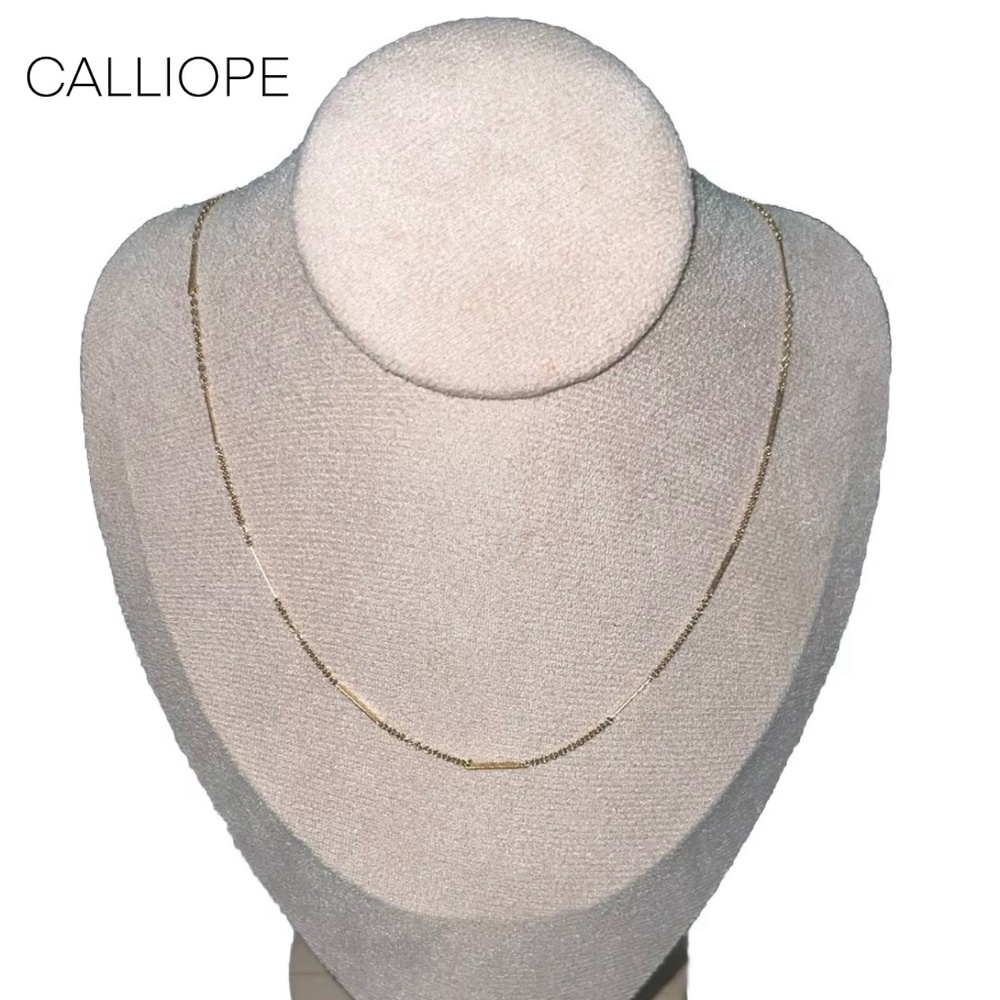 Custom 14K Gold Necklaces 16-24 Inches - Minimalistic, Dainty, Handmade Jewelry